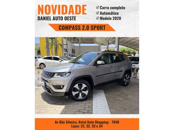 JEEP COMPASS 2.0 16V FLEX SPORT AUTOMÁTICO
